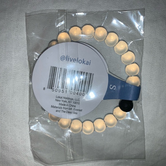 White Classic Lokai Bracelet - Picture 2 of 4